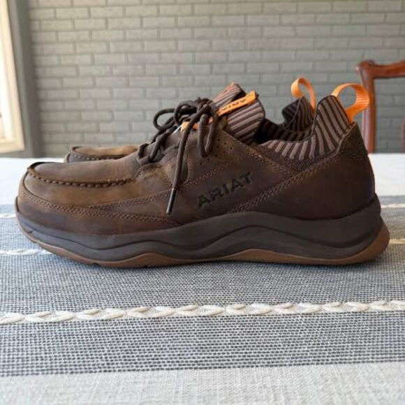 Ariat Men's Working Mile Composite Toe Work Boots Size 10.5 - Picture 3 of 7